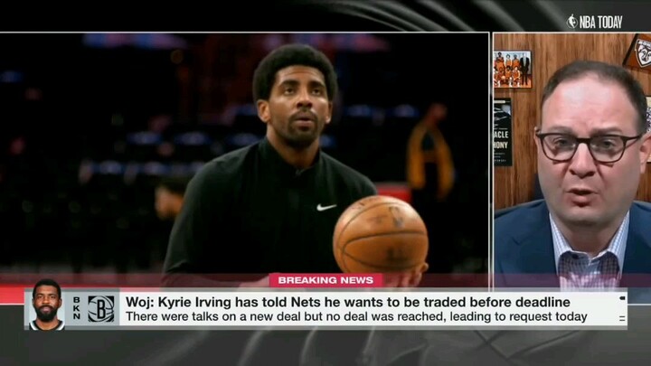 Woj: Kyrie Irving has requested a trade from the Nets