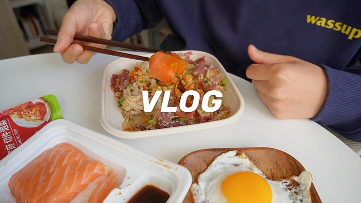 Dory｜No theo trào lưu thử cơm ngũ cốc cá hồi kèm lưỡi bò｜Học Goro làm món sukiyaki hành boa-rô bơ th