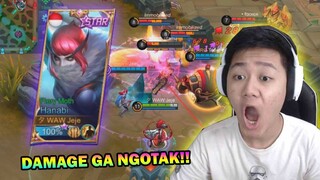 NEW SKIN HANABI STARLIGHT FIERY MOTH | AUTO MENGGILA DAMAGENYA! - Mobile Legends Indonesia