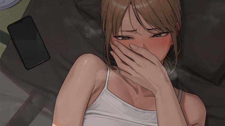 Cewe ketika sendiri di malam hari...