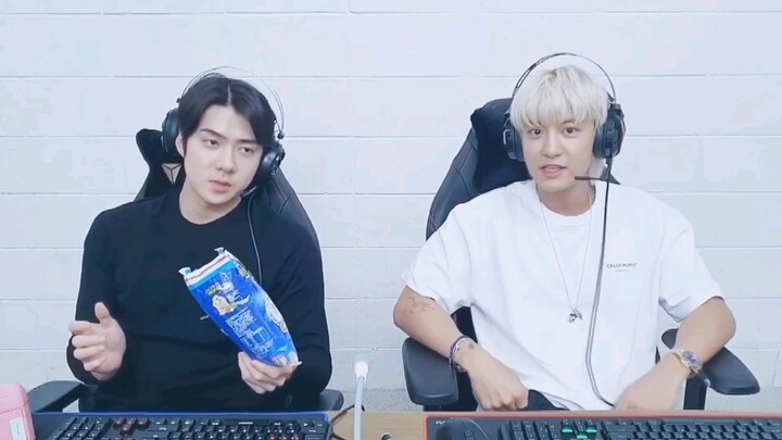 【Chanheon】Sehun: Wangweixian lagi ngehits banget, kayaknya aku harus jadi brand ambassador-nya dong.