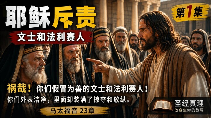 耶稣斥责文士和法利赛人｜第1部分