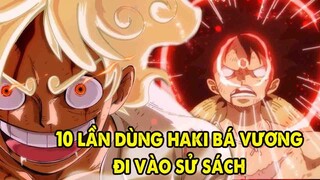 Tổng Hợp 10 Lần Luffy Dùng Haki Bá Vương Đi Vào Sử Sách