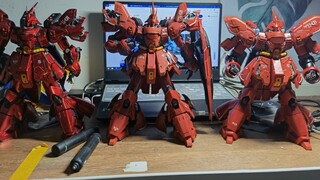 Gundam tutorial. Is the cheap and large quantity of Sanhe matte easy to use? Teach you how to use it