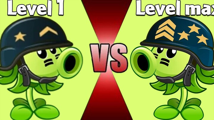 PvZ 2 Challenge - 100 Level-1 Plants vs. 25 Max-Level Plants vs. 50 Dark Ages Giant Zombies