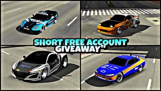 || SHORT FREE ACCOUNT GIVEAWAY #157 || CAR PARKING MULTIPLAYER 4.8.2