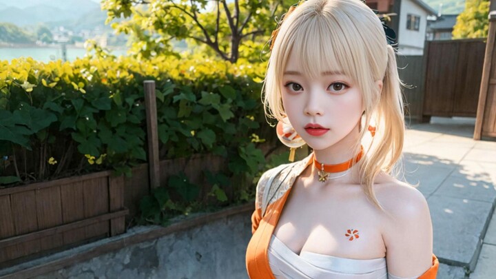 [AI coser Genshin Impact series] Yoimiya Genshin
