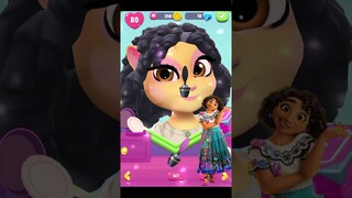 #encanto🫶🏻😻👩🏾‍🦱#encantodisney#encantomirabel #angelaplaying #mytalkingangela2 #shorts #disney