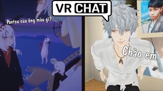 HỎI NGƯỜI NHẬT PANTSU CỦA ÔNG MÀU GÌ ? VRCHAT MOMENTS