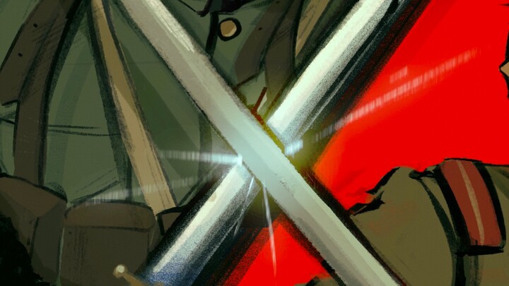 “Blades clash, and the one struck perishes.”