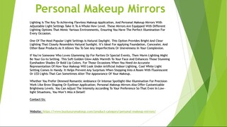 Personal Makeup Mirrors