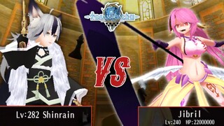 Toram Online || Shinrain VS Jibril