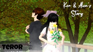 KEN & ALEA ' S STORY [ TEROR ] DRAMA SAKURA SCHOOL SIMULATOR