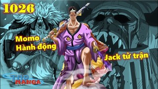 [One Piece 1026]. Sulong toả sáng, Jack CHẾT! Shogun Momo đi cứu Hoa Đô!