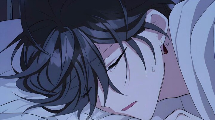 The boy is a precious possession, guarded by his younger brother during the day and looked after by 