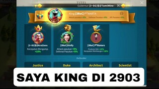 SAYA ADALAH KING 2903? apa keistimewaan king rise of kingdom Indonesia #riseofkingdoms #rising