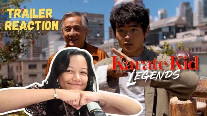 IM READY! (TRAILER REACTION - KARATE KID LEGENDS)
