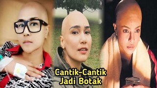 Jatuh Sakit Hingga Kepala Dibotak, Inilah 5 Artis Cantik Terpaksa Botak Akibat Kanker