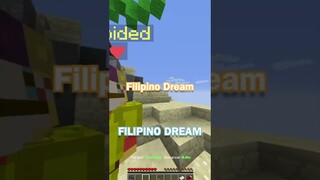 FILIPINO DREAM EXPLODED NOO #minecraft