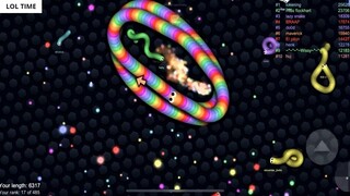 Slither.io A.I. 100,000+ Score Epic Slitherio Gameplay #80 2