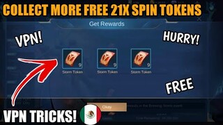 CLAIM FREE 21X SPIN TOKENS USING VPN IN MOBILE LEGENDS 2021