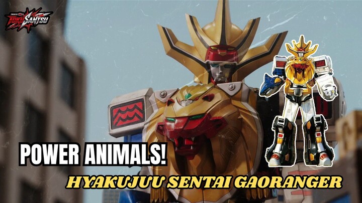 POWER ANIMALS: ZORD GAORANGER YANG KEREN DAN FLEKSIBEL!