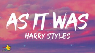 Harry Styles - As It Was (Lyrics)