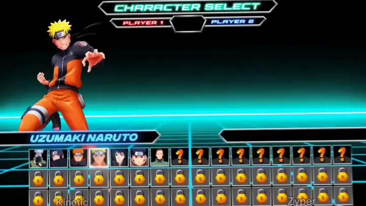 Naruto VS Sasuke Arcade Game? Re edit