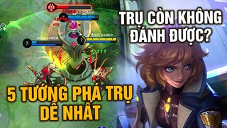 MLBB | TOP 5 Tướng Phá Trụ Dễ Nhất Tiền Mùa Giải 25? Trụ Còn Chẳng Đánh Được??? | Tốp Mỡ