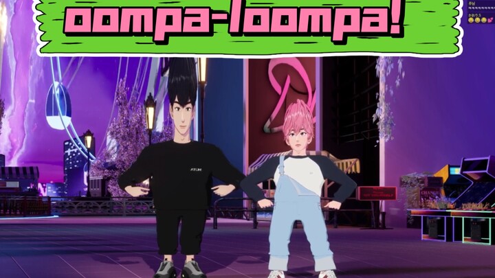 【PLAVE/ترجمة صينية】240222 باي داشينغ وباي داداشينغ | تحدي أومبا لومبا (بانبي/هيومين)