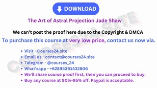 The Art of Astral Projection Jade Shaw