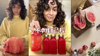 还是自己鲜榨的果汁健康实惠🍉