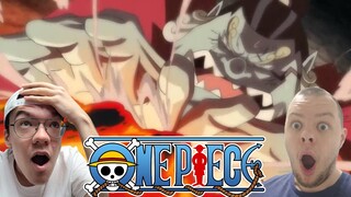 JINBEI SAVES LUFFY LIFE! | First Time Reaction to ONE PIECE