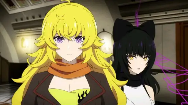 Красный белый черный желтый ледяная империя 2022. RWBY Ледяная Империя. RWBY: Hyousetsu Teikoku.