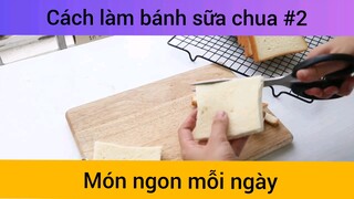 Làm bánh sữa chua p2