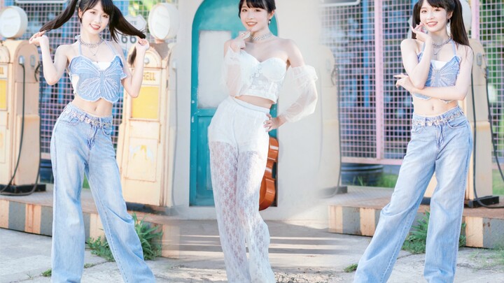[Vertical Screen] POP! The sweet and bubbly summer is here🫧3 sets of costume change and dance versio