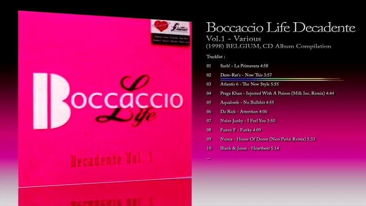 Boccaccio Life Decadente Vol.1 (1998) Various [CD Compilation]