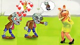 Plants VS Zombies poppy playtime + Ghidorah + Ryuk Death + Peashooter + Hulk Animation
