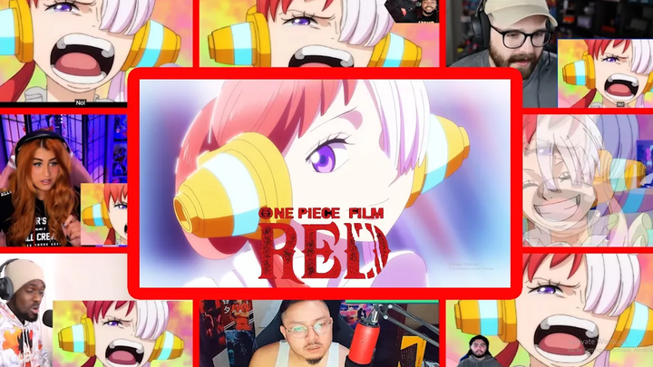ตัวอย่าง One Piece Film Red 4 MASHUP ปฏิกิริยา