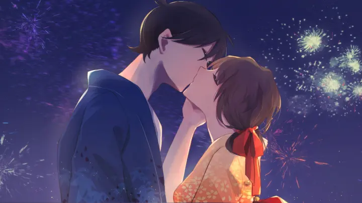 [Anime] Doujin Song for Conan & Ai: "Fireworks of Love"