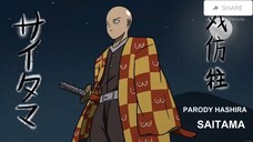 SAITAMA MENJADI MC DI KIMETSU NO  YAIBA