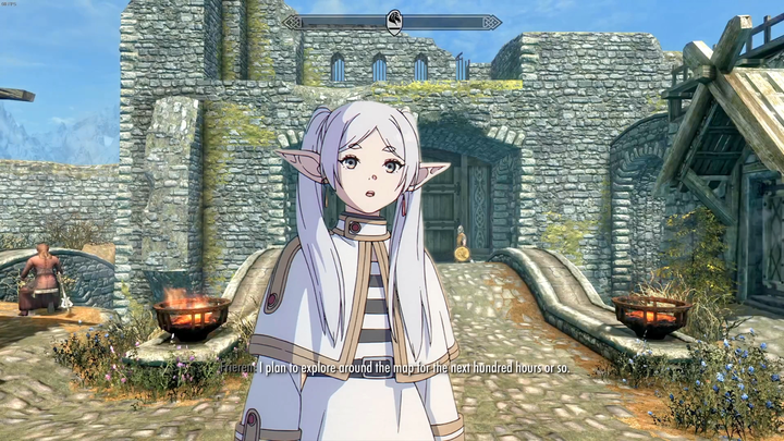 【芙莉莲】再一次建立了一个新老滚存档的芙莉莲【上古卷轴5】