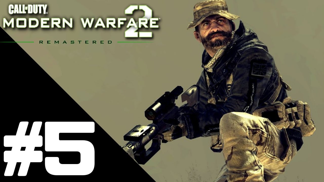 CALL OF DUTY MODERN WARFARE 2 REMASTERED Gameplay Walkthrough Part 5  Campaign PS4 PRO No Commentary 