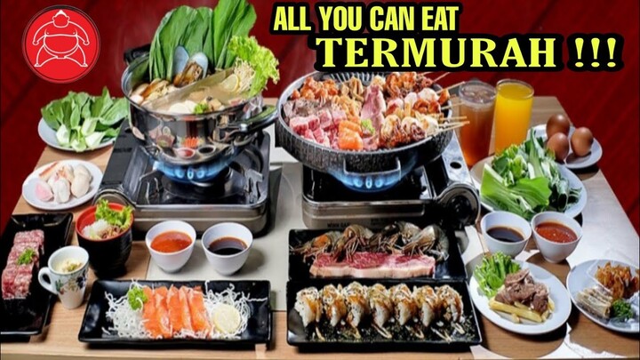 MAKAN SEPUASNYA DENGAN HARGA MURAH !! ALL YOU CAN EAT TERBARU TERMURAH !! REVIEW LENGKAP MR SUMO