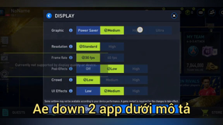 Hướng Dẫn Full Setting Cho Mọi Loại Máy, FPS 60 ,Ultra, Unlock Setting FIFA MOBI