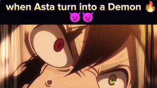 When ASTA turn into Demon form😲