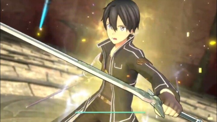 Melawan Boss digame sword art online