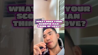 "WHAT IS LOVE FOR A SCORPIO MAN?" #scorpio #scorpioman #scorpiolover #zodiac #love #fyp #healing