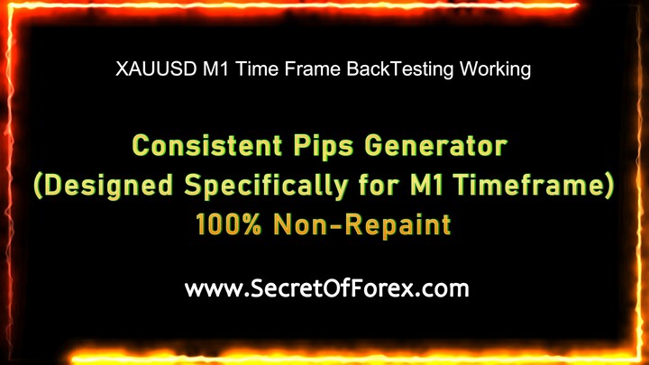 Consistent Pips Generator Indicator XAUUSD M1 Time Frame Back Test Working  💰Daily Use Indicator