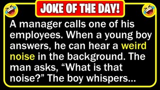 🤣 BEST JOKE OF THE DAY! - The boss of a large company needed to call one... | Funny Daily Jokes